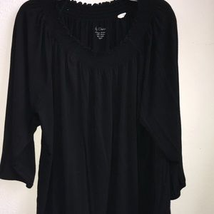 Soft Chico’s peasant blouse! Size 3